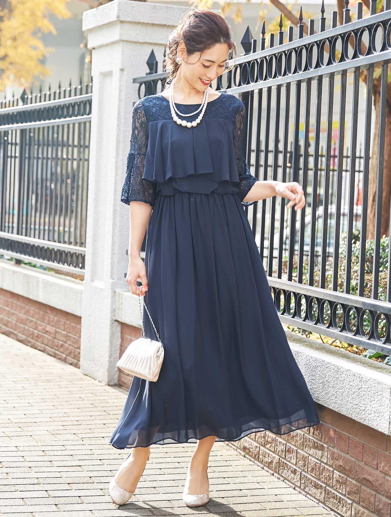 ba&sh★フランスで大人気 個性的 VALLEY 七分袖 ロングドレス 楽天市場】ロングドレス ワンピース レディース 七分袖ドット