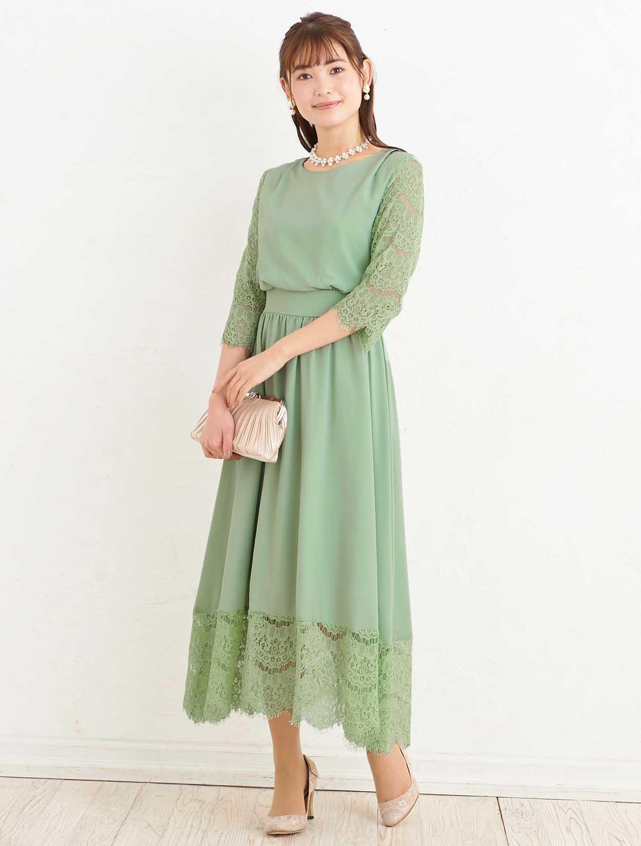 SET3135のレンタルアイテム｜結婚式パーティードレスはcalian