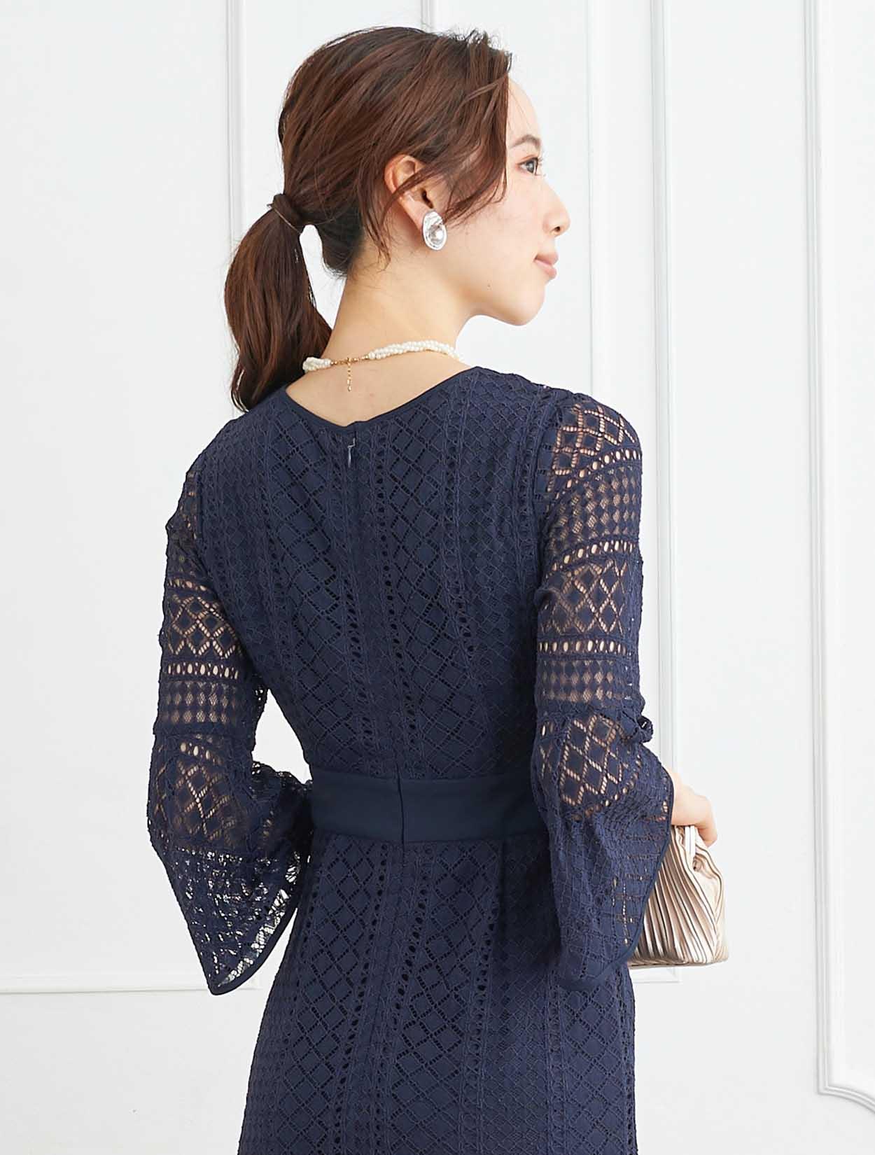 楽天市場】【12100円→5500円 22日まで】パーティードレス 結婚