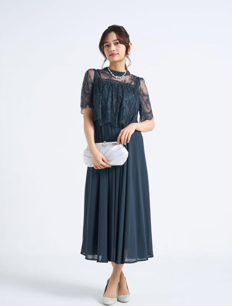 ネイビードレス特集｜結婚式パーティードレスはcalian BOUTIQUEドレス